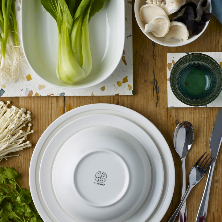 Noritake Adam Liaw Everyday Medium Plate 21cm Set of 4