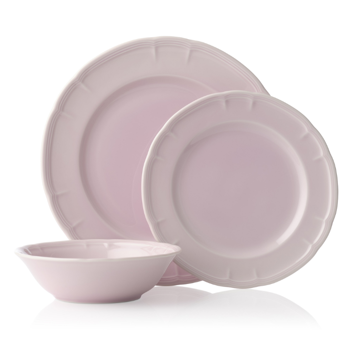 Noritake Provence Rose 12pce Fine Porcelain Dinner Setting for 4