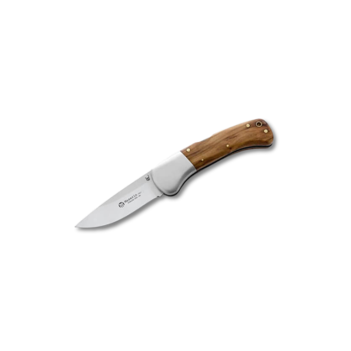 Maserin M760OL hunting knife 440C stainless steel olive wood handle 90mm outdoor knife