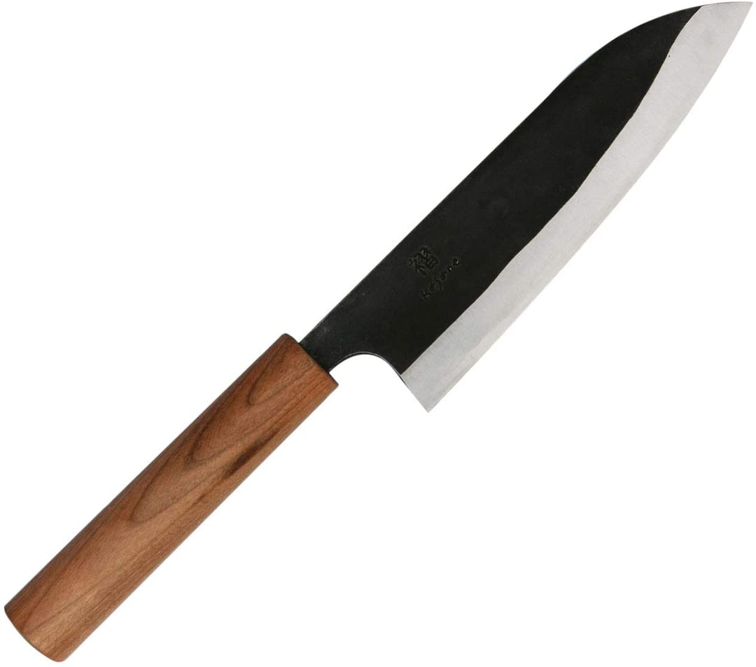 Kasumi Black Kurouchi 6.5 in Santoku