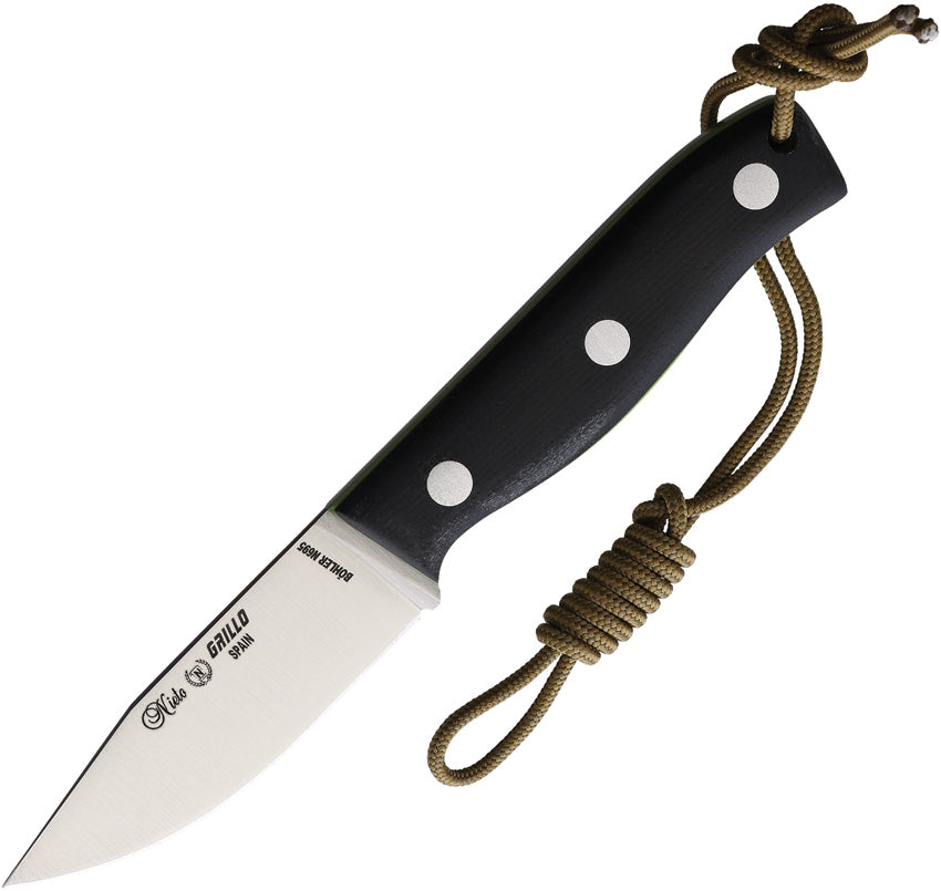 Nieto Grillo Fixed Blade Black G10
