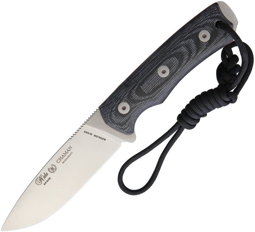 Nieto Chaman Bushcraft Black Micarta