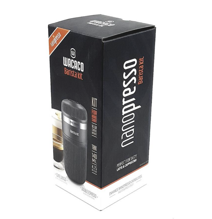 Wacaco Nanopresso Barista Kit Double Espresso 16g box