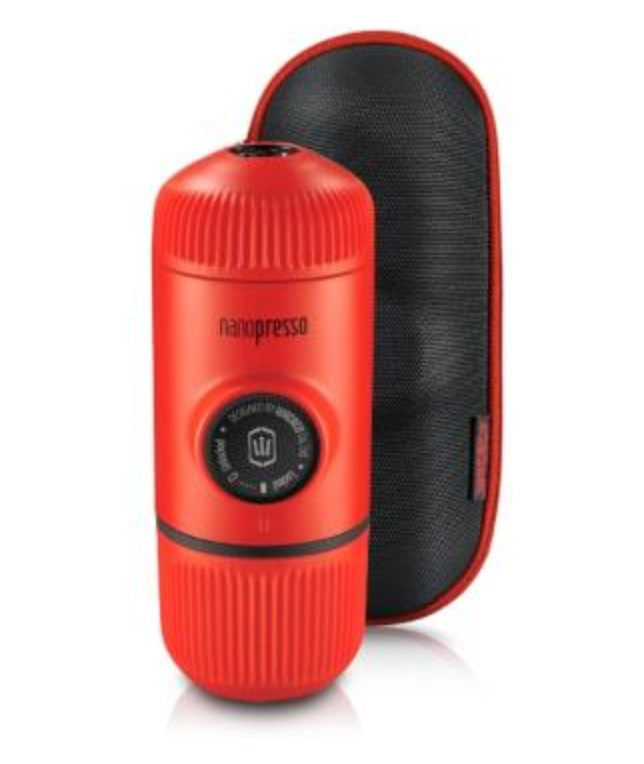 Nanopresso Elements Espresso Maker Lava Red