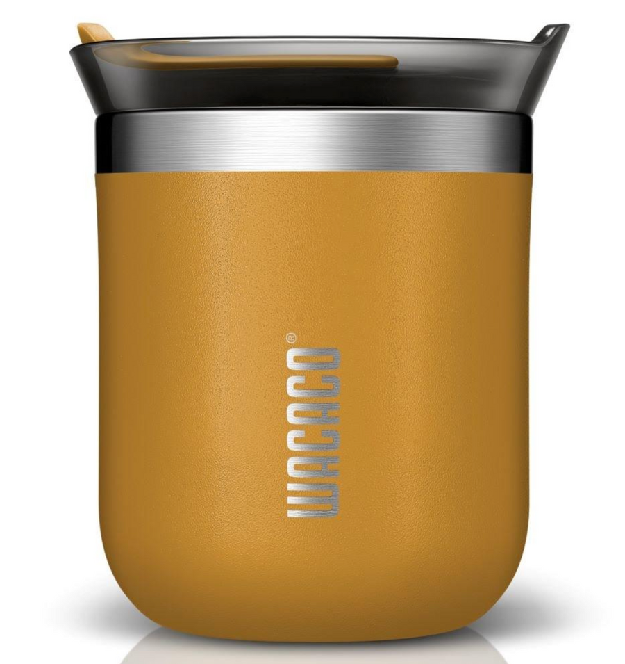 Wacaco Octaroma Classico 180ml Vacuum Mug Amber Yellow