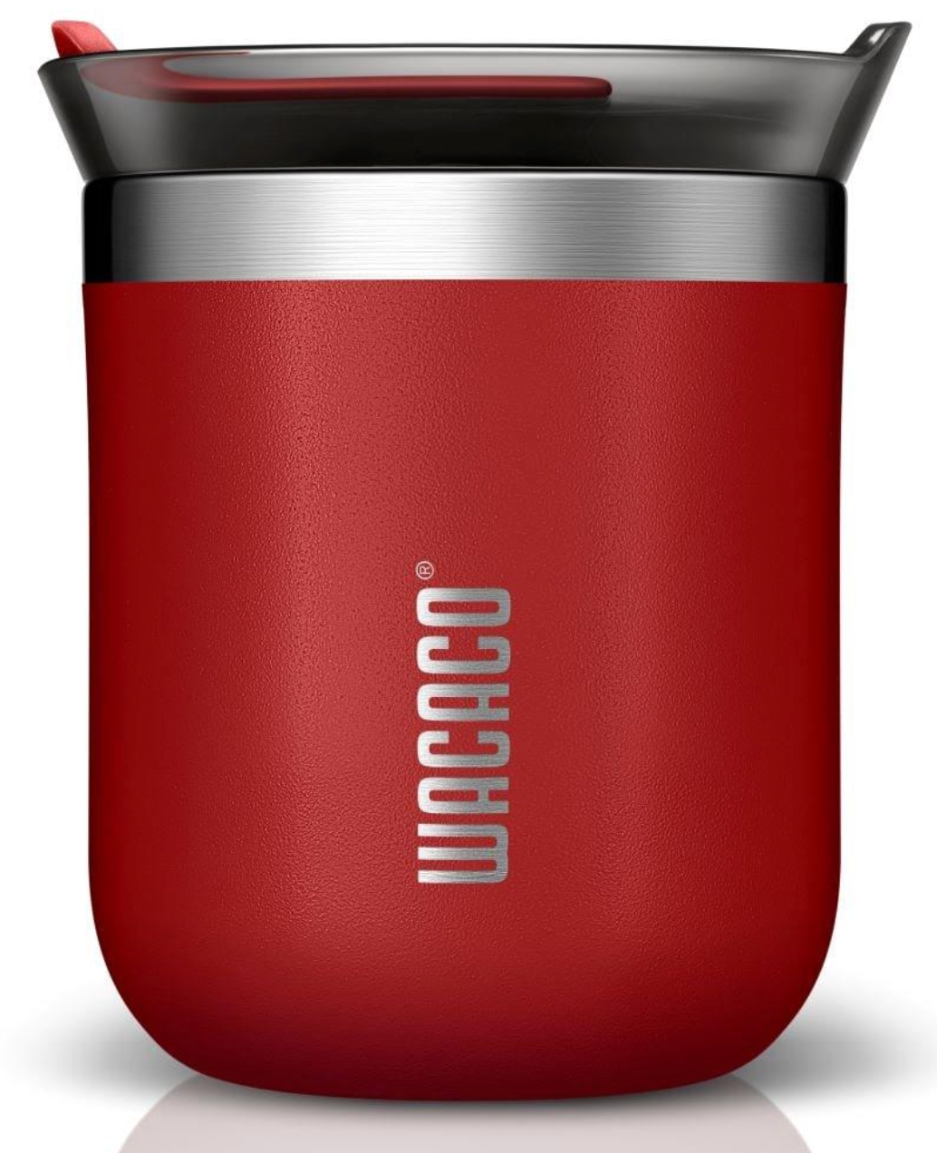 Wacaco Octaroma Classico 180ml Vacuum Mug Carmine Red