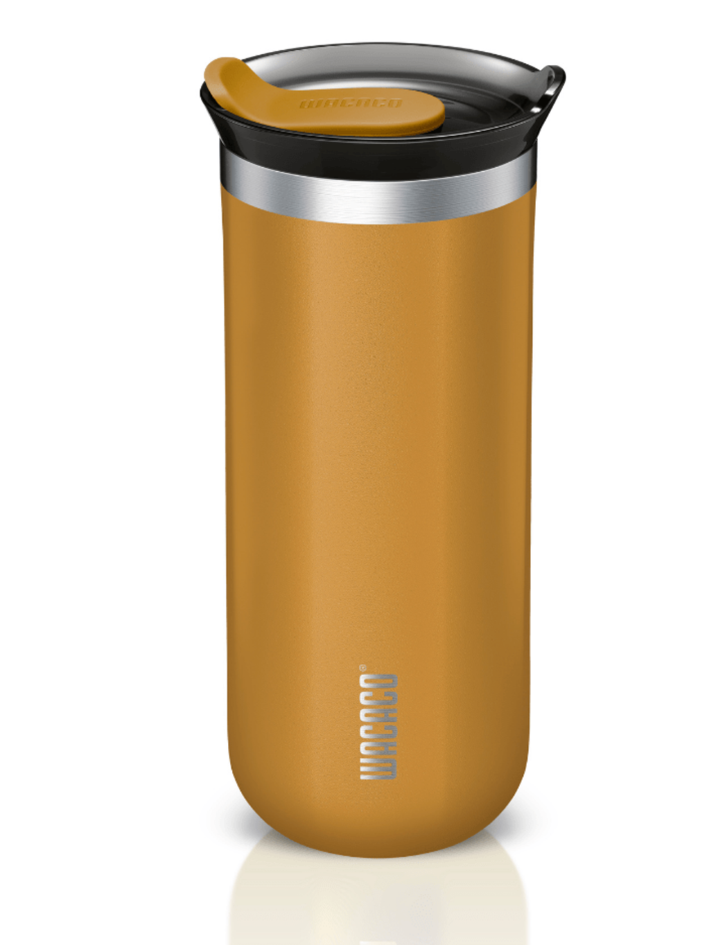 Wacaco Octaroma Grande 435ml Vacuum Mug Amber Yellow