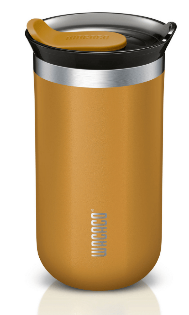 Wacaco Octaroma Lungo 300ml Vacuum Mug Amber Yellow