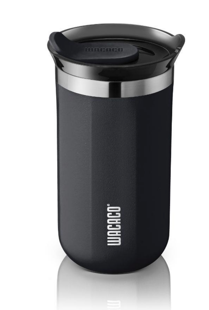Wacaco Octaroma Lungo 300ml Vacuum Mug Onyx Black