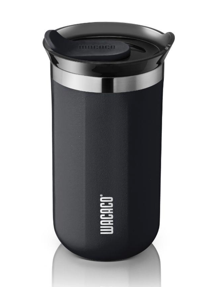 Wacaco Octaroma Lungo 300ml Vacuum Mug Onyx Black