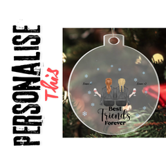 Personalised Acrylic Ornament