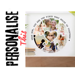 Personalised Acrylic Square Plaque