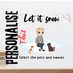 Personalised Acrylic Square Plaque