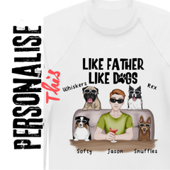 Personalised All-Over Print Men's Rash Guard