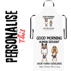 Personalised Apron, 5-Color Straps (AOP)