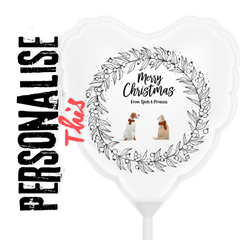 Personalised Balloons (Round and Heart-shaped), 6"