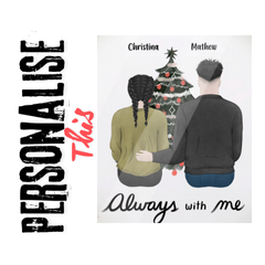 Personalised Circle Acrylic Plaque