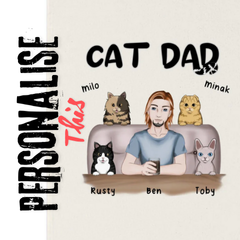Can Be Personalised - Cats