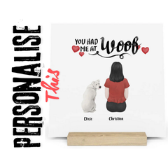 Personalised Gallery Board with Stand