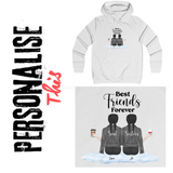Personalised Girlie College Hoodie