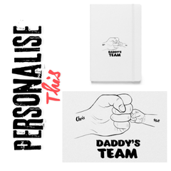 Personalised Hardcover Bound Notebook | JournalBook®