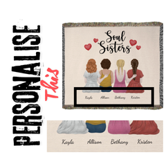 Personalised Heirloom Photo Woven Blanket (Landscape)