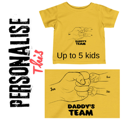 Personalised Infant Fine Jersey Tee
