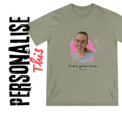 Personalised Personalised Organic Staple T-shirt