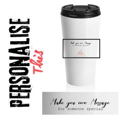 Personalised Stainless Steel Travel Mug