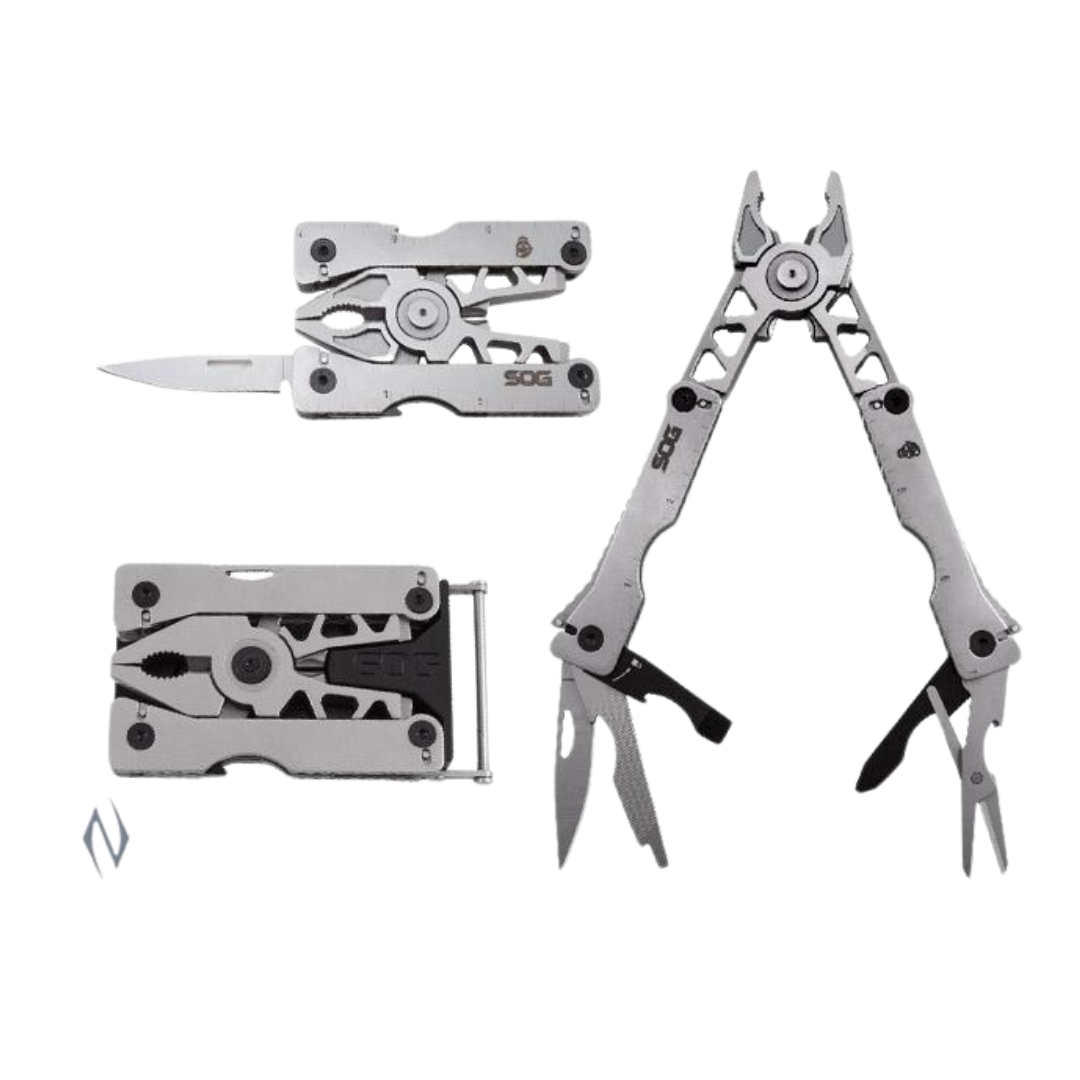 Sog Pentagon XR Lock Blackout, a blacked-out pocket knife for everyday carry.