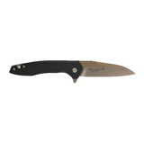 Maserin 46003/G10N Sporting Pocket Knife features a 75mm satin finish 440 stainless steel blade and black G10 handle for a lightweight, reliable and easy to use everyday carry.