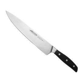 Arcos Natura 250mm Professional Chef's Knife with NITRUM® Stainless Steel Blade and Rosewood Handle for Heavy-Duty Kitchen Tasks