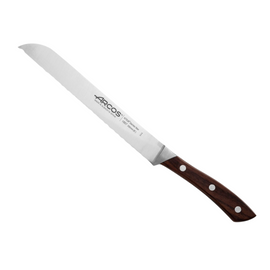 Arcos Natura 200mm Serrated Bread Knife with NITRUM® Stainless Steel Blade for Effortless Slicing