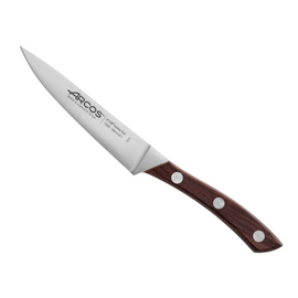Arcos Natura 100mm Paring Knife with NITRUM® Stainless Steel Blade for Peeling, Garnishing, and Precise Kitchen Tasks
