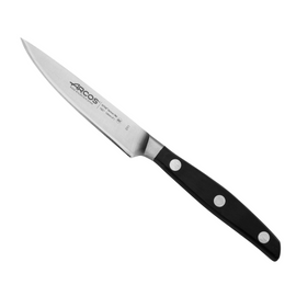 Arcos Natura 100mm Paring Knife with NITRUM® Stainless Steel Blade and Rosewood Handle for Precise Cuts