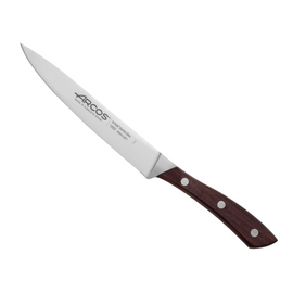 Arcos Natura 160mm Kitchen Knife with NITRUM® Stainless Steel Blade and Rosewood Handle for Everyday Use