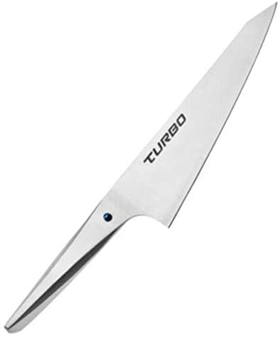 Chroma Type 301 Blue Turbo Steel Ka-Six edge designed by F.A. Porsche  7 inch Katano Knife