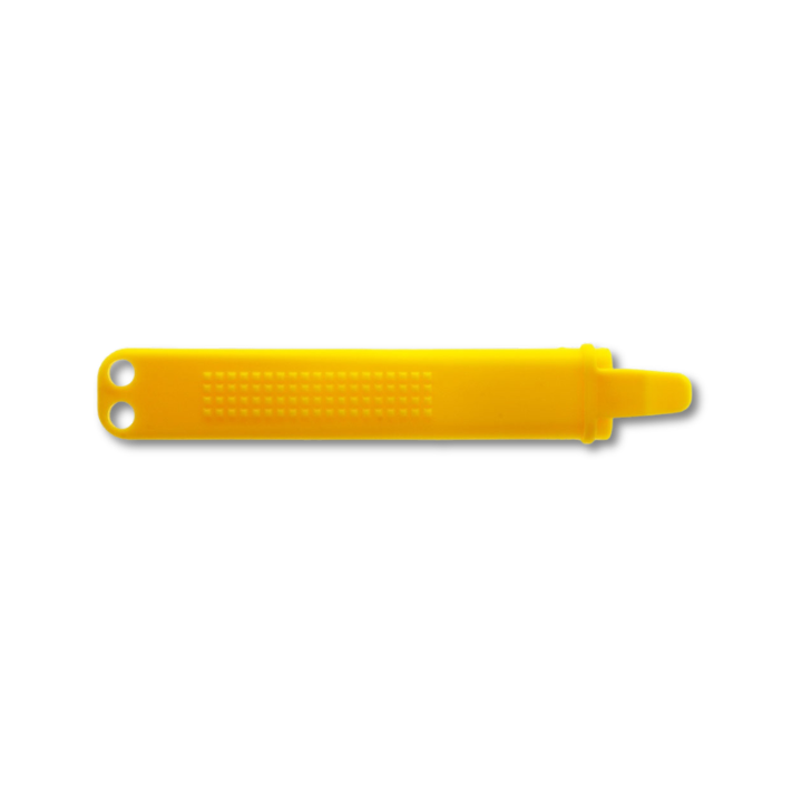 Victory Knives S91Y underwater sheath yellow plastic dive knife holder no harness