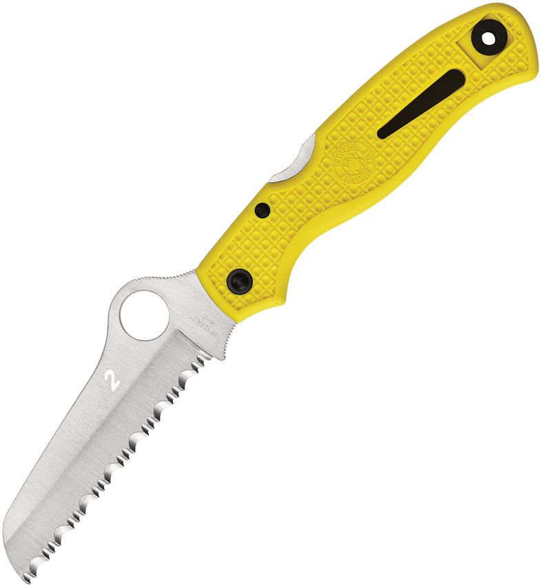 Spyderco Atlantic Salt Lockback Yellow