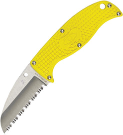 Spyderco Enuff Salt Yellow