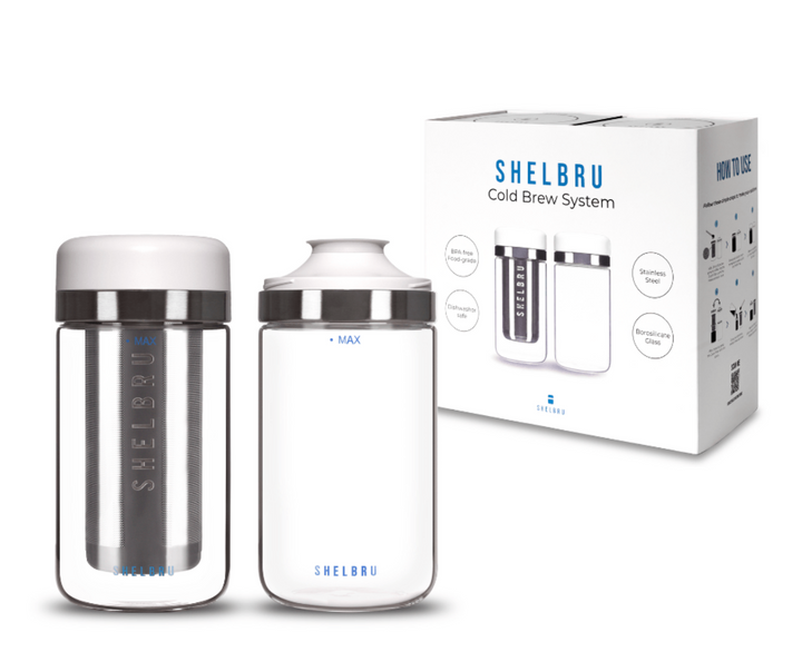 Shelbru Cold Brew System 2.0 CBS2.0 800ml Dual Filter with box