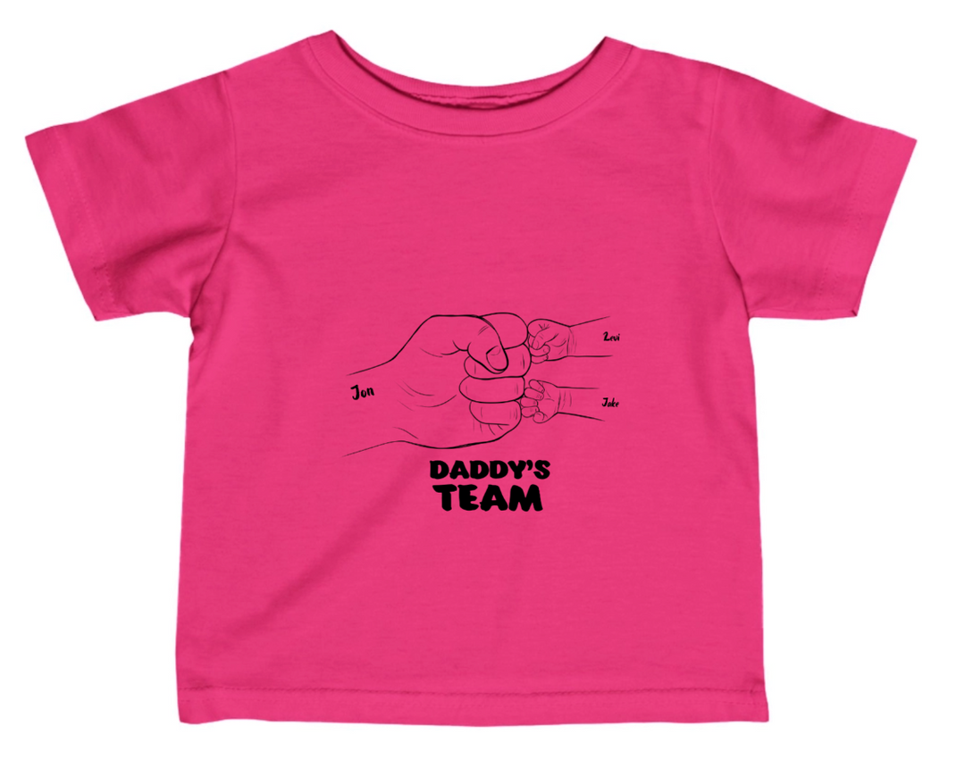 Personalised Infant Fine Jersey Tee