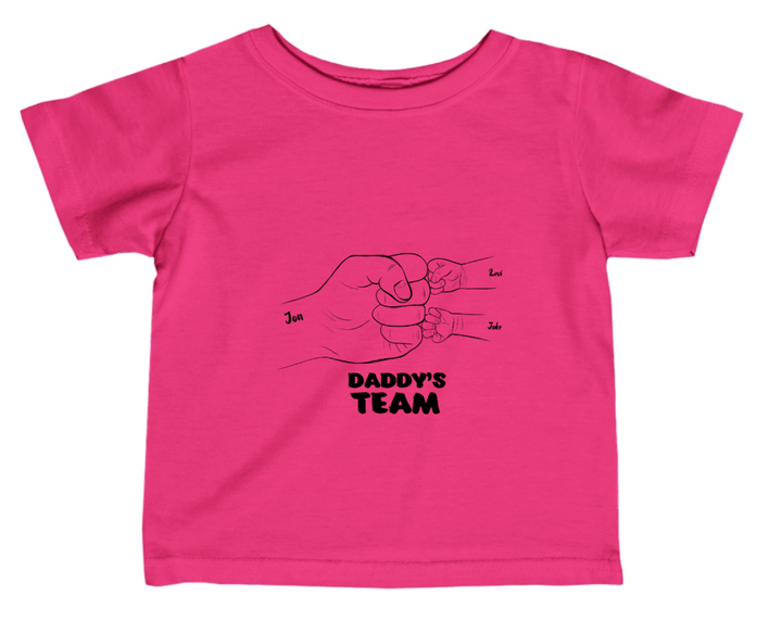 Personalised Infant Fine Jersey Tee