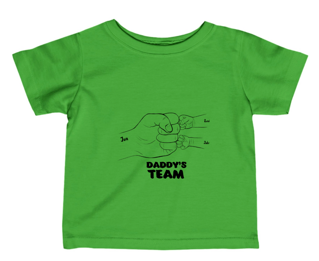 Personalised Infant Fine Jersey Tee