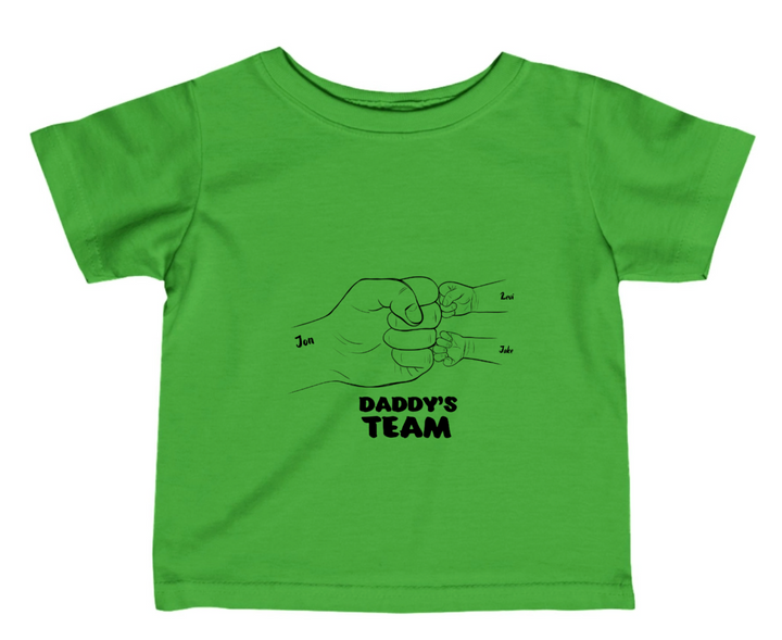 Personalised Infant Fine Jersey Tee