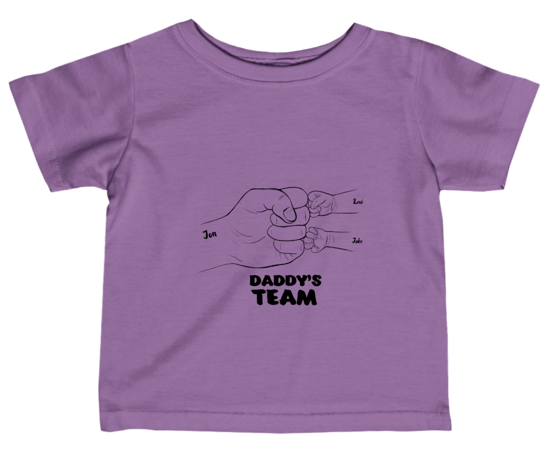 Personalised Infant Fine Jersey Tee