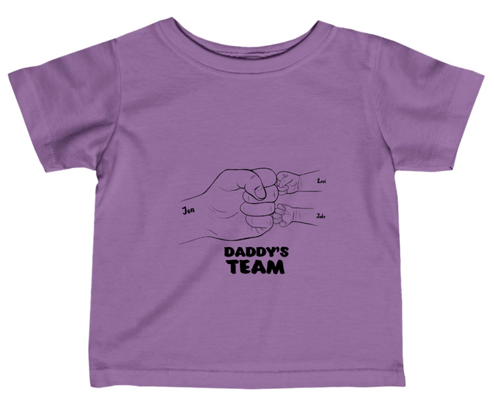 Personalised Infant Fine Jersey Tee