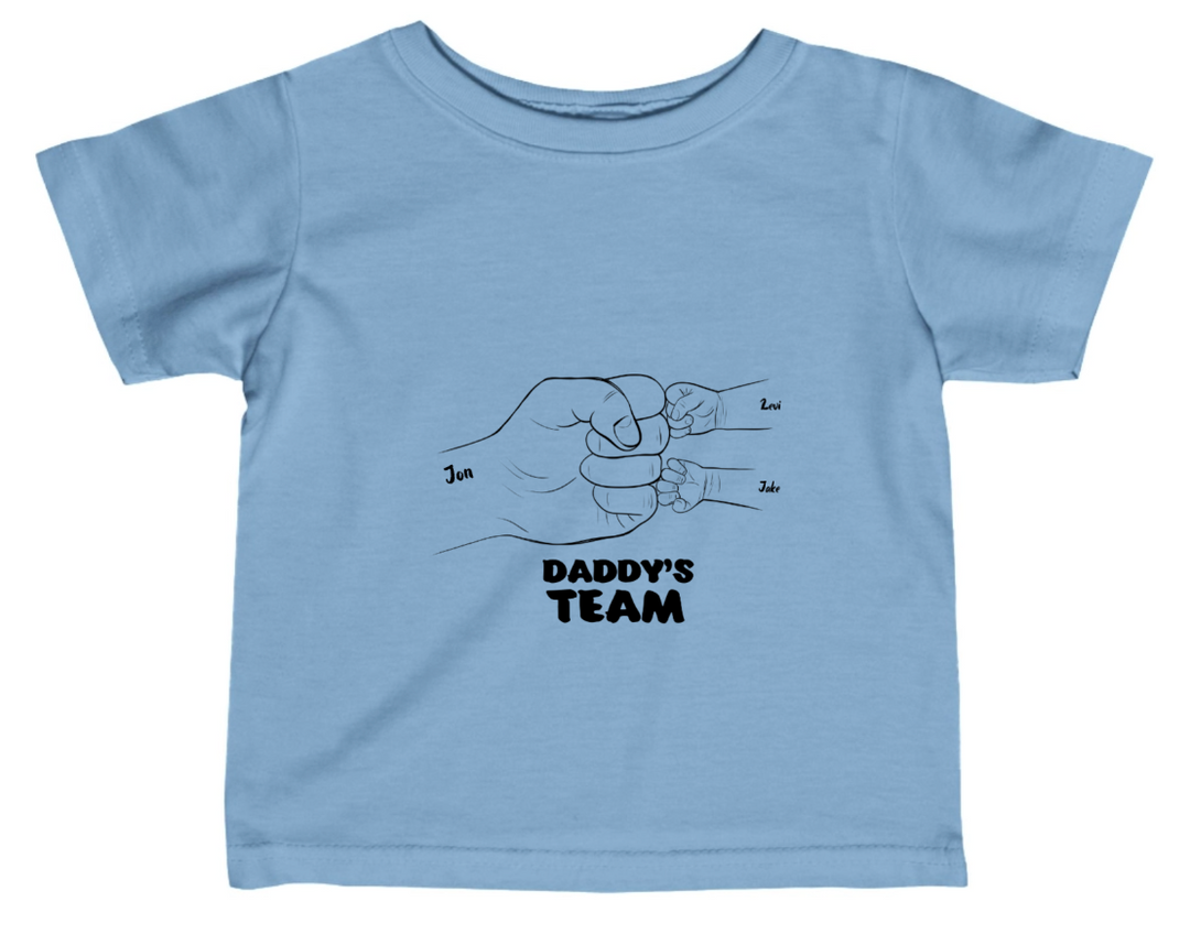 Personalised Infant Fine Jersey Tee
