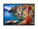 Cinque Terre in Italy Canvas Art Print-4