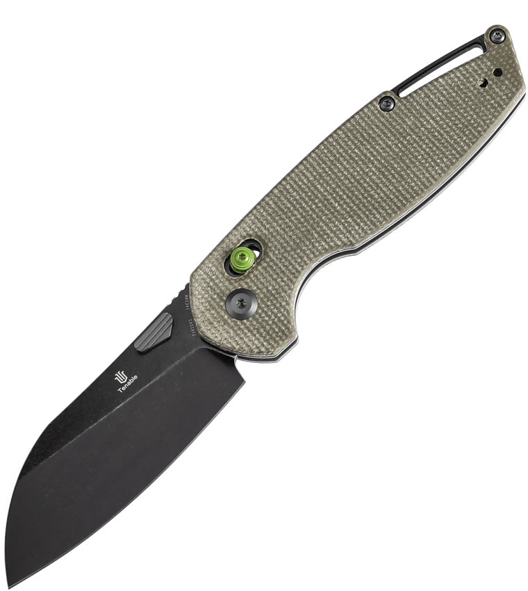 Tenable Knives Model 6 Crossbar Lock Green